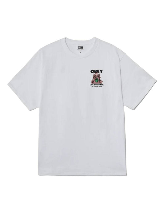 OBEY LOVE & UNITY NOW TEE