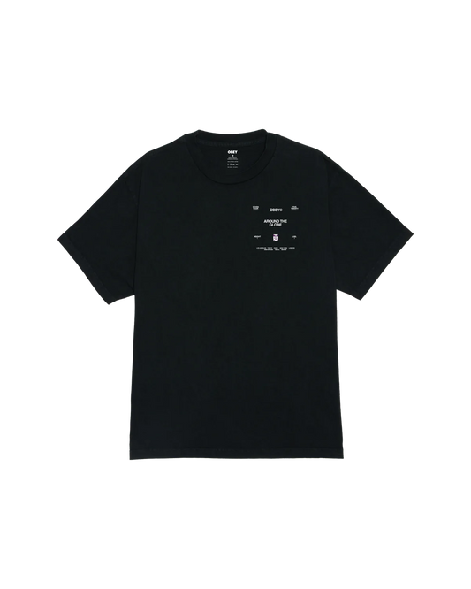 OBEY AROUND THE GLOBE TEE
