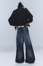 Carica l'immagine nel visualizzatore di Gallery, RAD SUPER REGULAR WAIST LOOSE WIDE JEANS