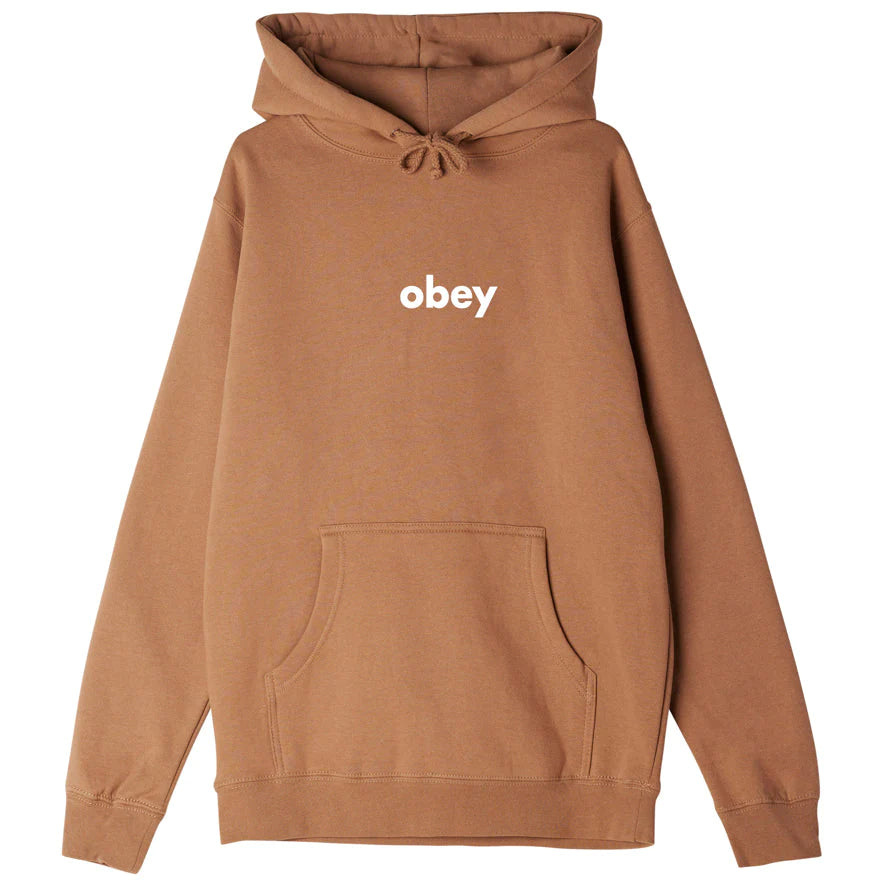 OBEY LOWER CASE 2 BASIC HOODED FLEECE