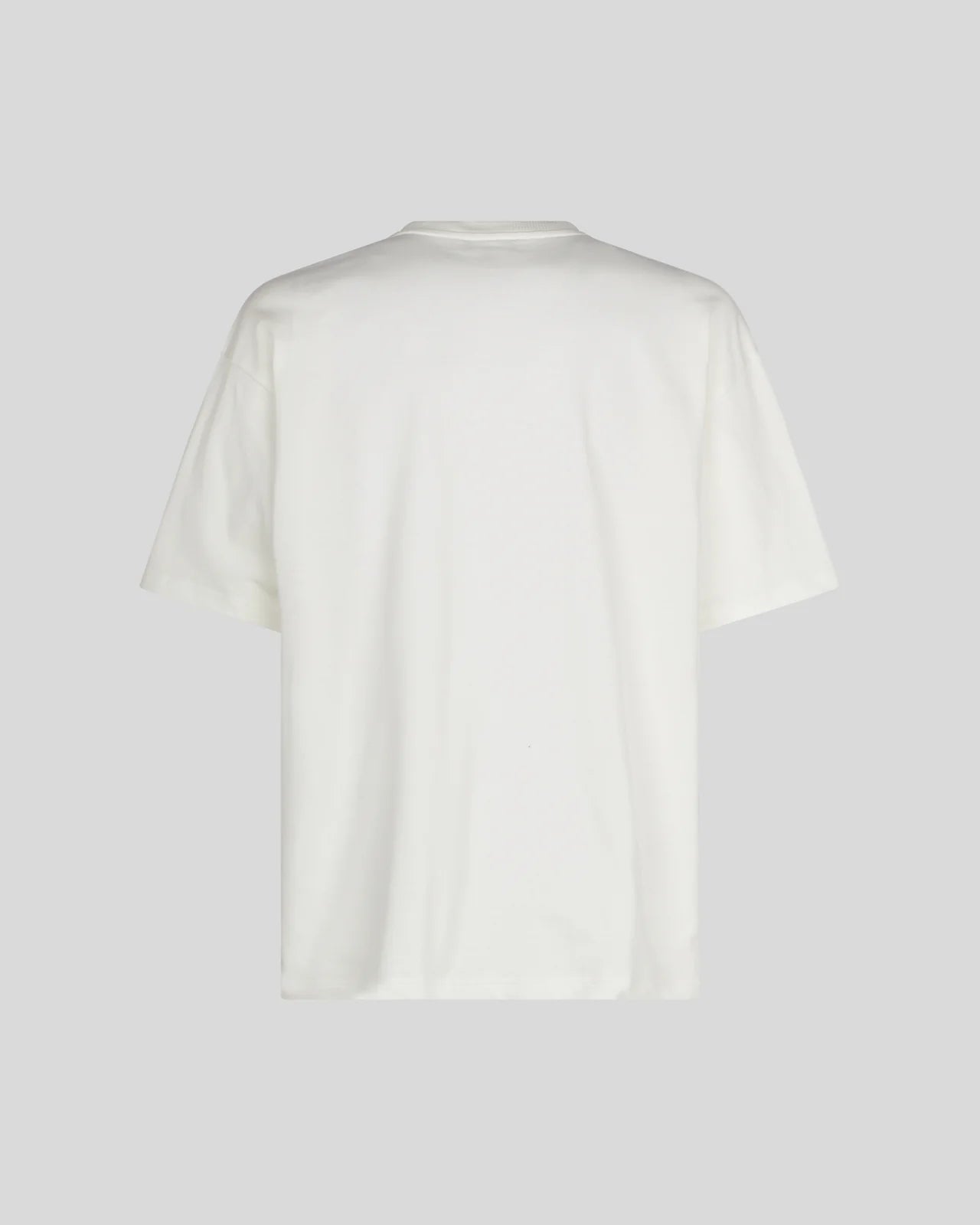 WHITE T-SHIRT WITH BLUE GREY LIGHTNING