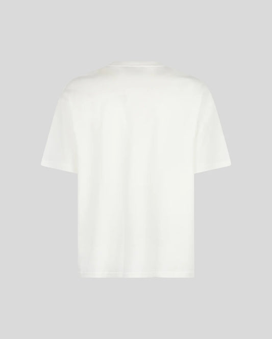 WHITE T-SHIRT WITH BICOLOR LIGHTNING PRINT