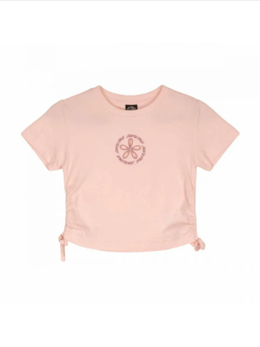 Ringed Flower Tie T-Shirt