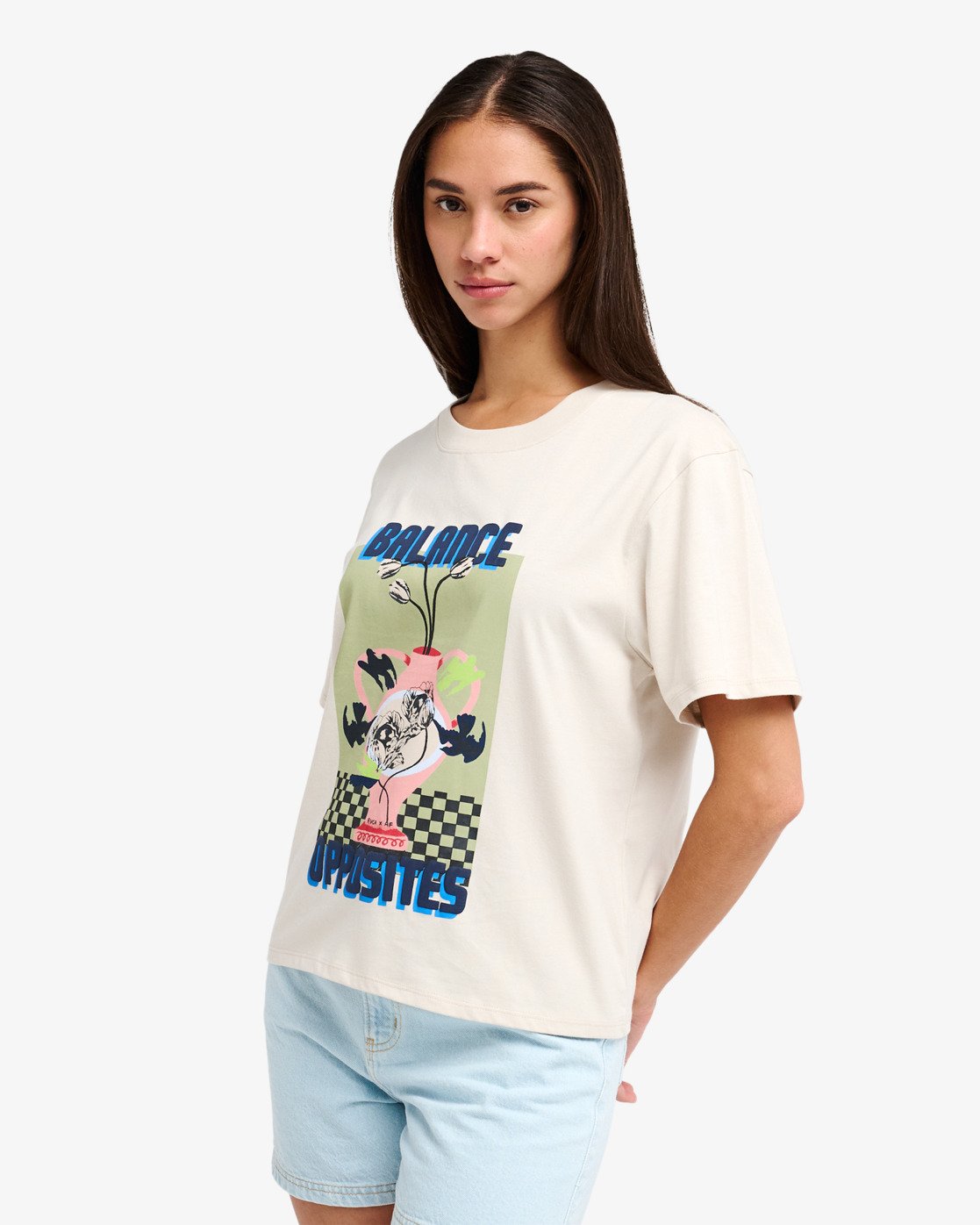 AF TWIN TULIPS EASY TEE