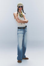 Carica l'immagine nel visualizzatore di Gallery, LOOSER REGULAR WAIST LOOSE STRAIGHT JEANS
