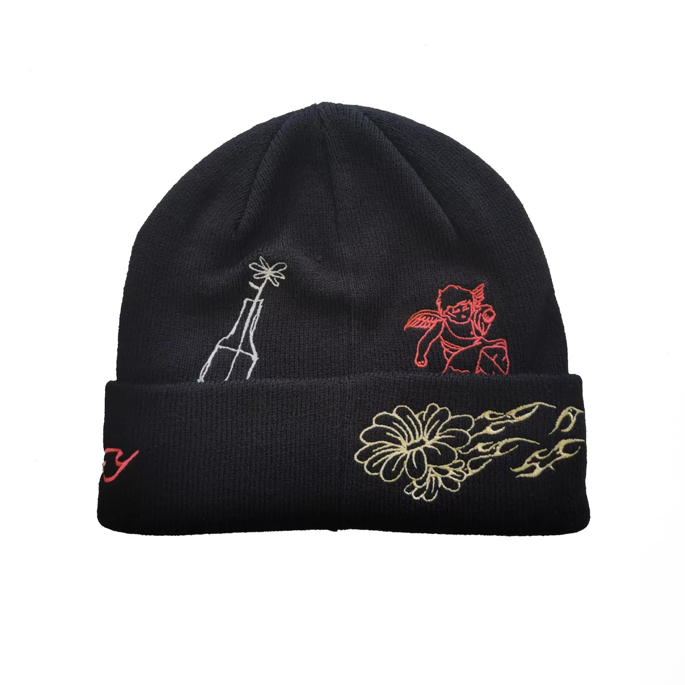 YEJI EMBROIDERED BEANIE