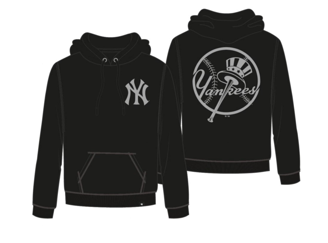 47 Felpa french terry Imprint LC Backer Helix Hood New York Yanke