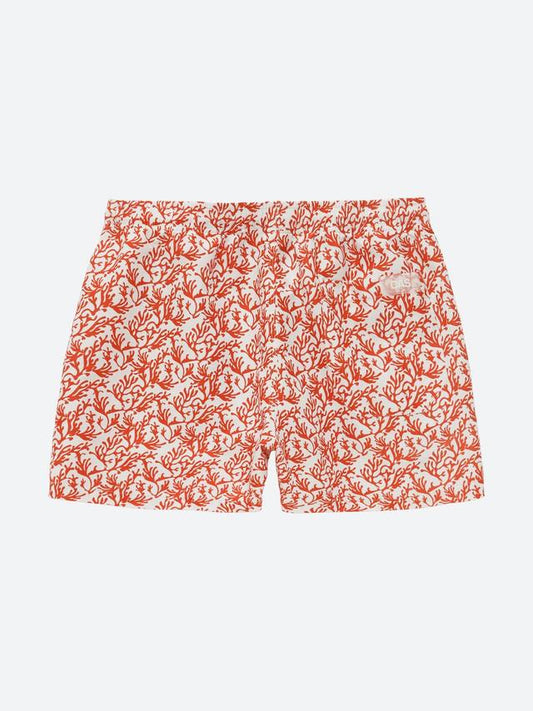 RED CORAL SWIM SHORTS