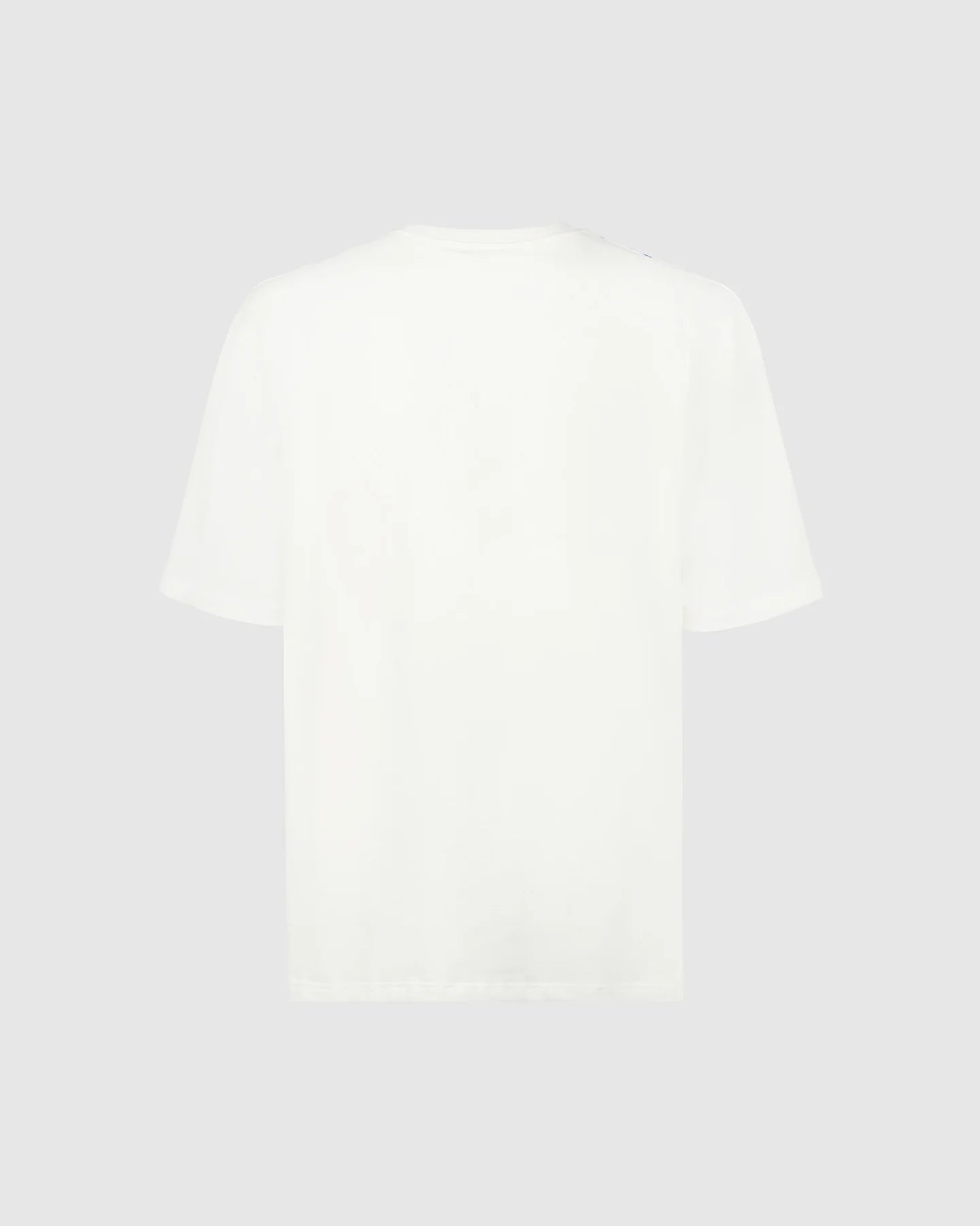 OFF WHITE T-SHIRT WITH BLUE GREY LIGHTBL LIGHTNING