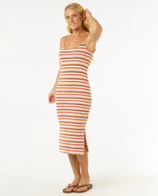 Carica l&#39;immagine nel visualizzatore di Gallery, BOBBI STRIPE MIDI DRESS
