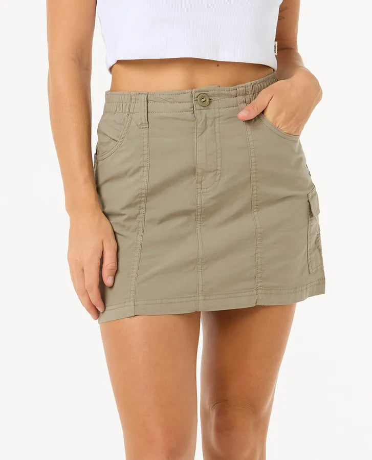 CRUISIN. CARGO MINI SKIRT