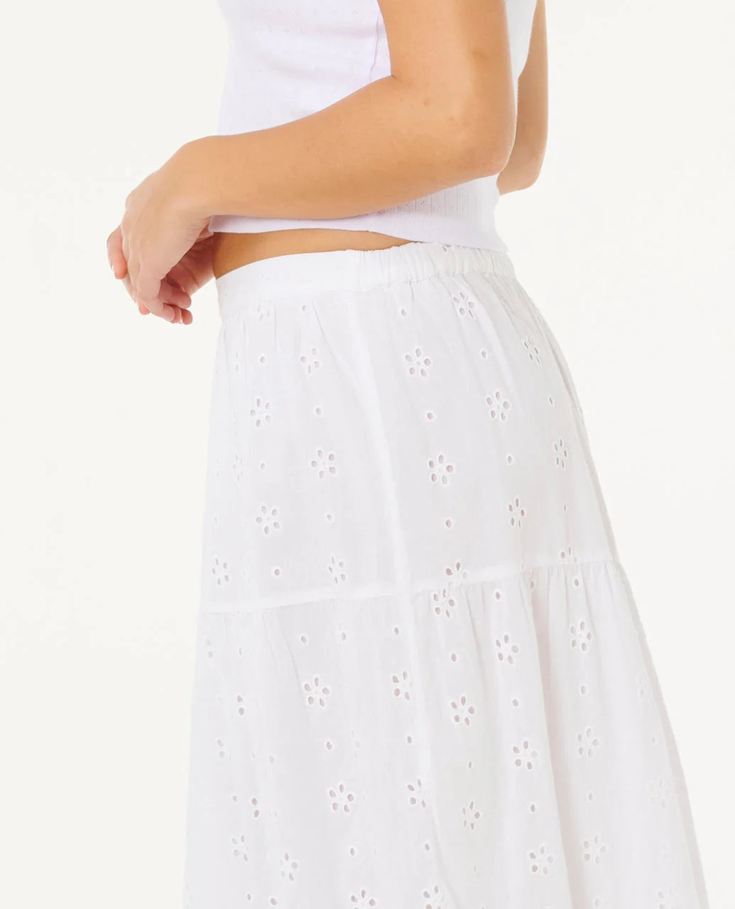 OASIS BRODERIE MAXI SKIRT