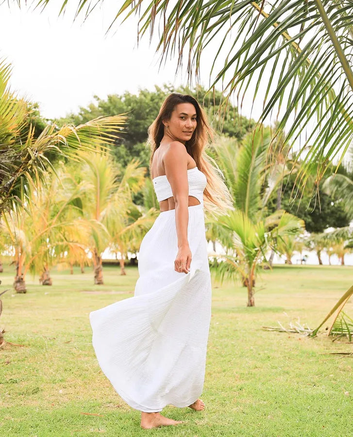 PREMIUM SURF MAXI DRESS