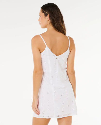 OASIS BRODERIE SLIP DRESS