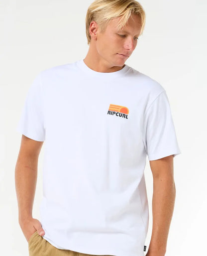 SURF REVIVAL STACKED TEE