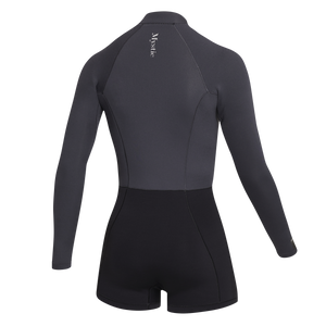 Lunar Longarm Shorty 2/2mm Fzip Women