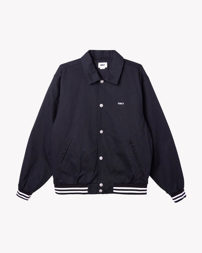 OBEY ICON FACE VARSITY JACKET