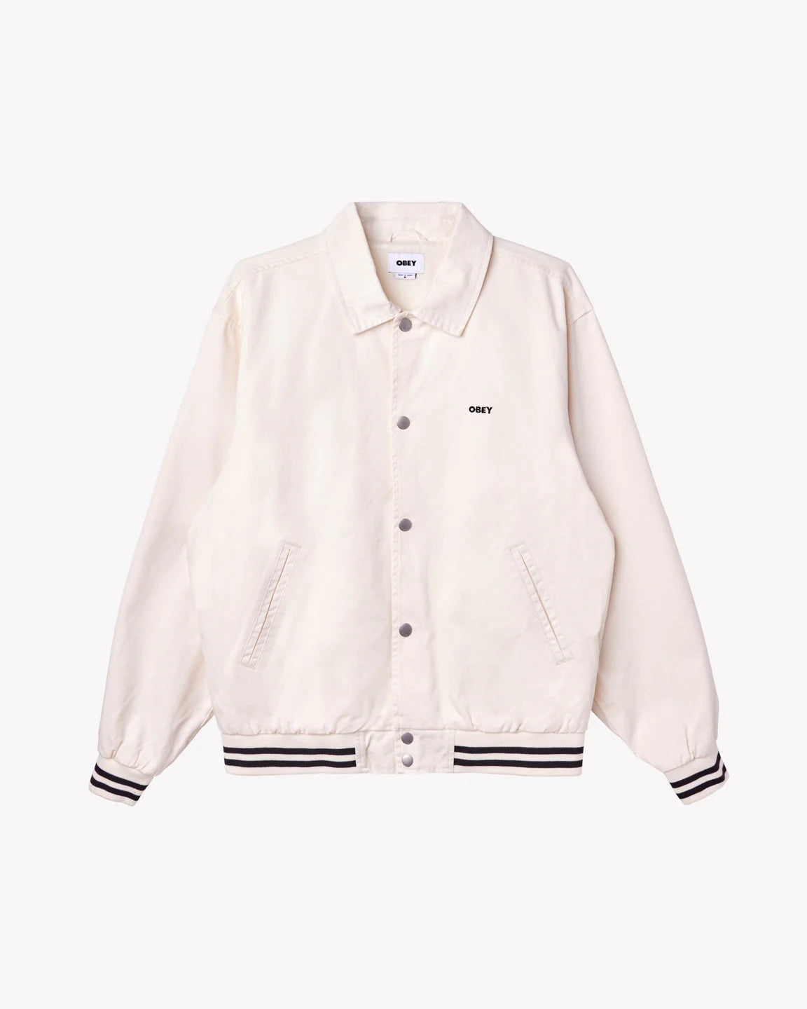OBEY ICON FACE VARSITY JACKET