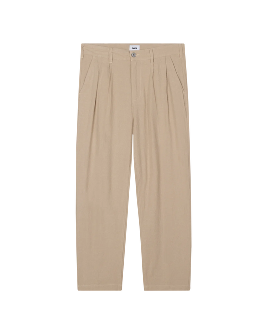 FUBAR LINEN PLEATED PANT