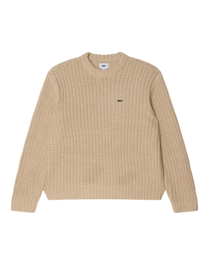 OBEY BOLD CHUNKY SWEATER