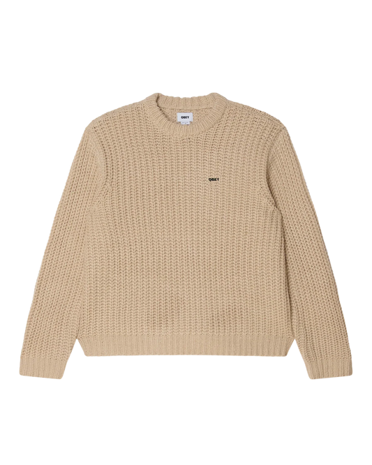 OBEY BOLD CHUNKY SWEATER