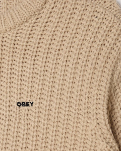 OBEY BOLD CHUNKY SWEATER