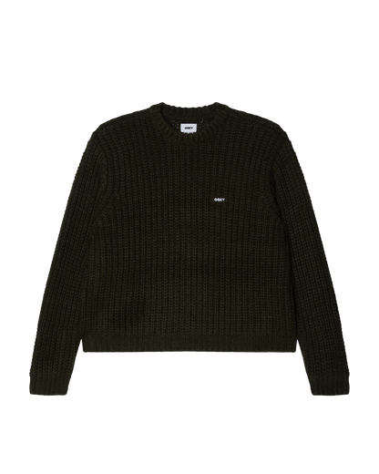 OBEY BOLD CHUNKY SWEATER