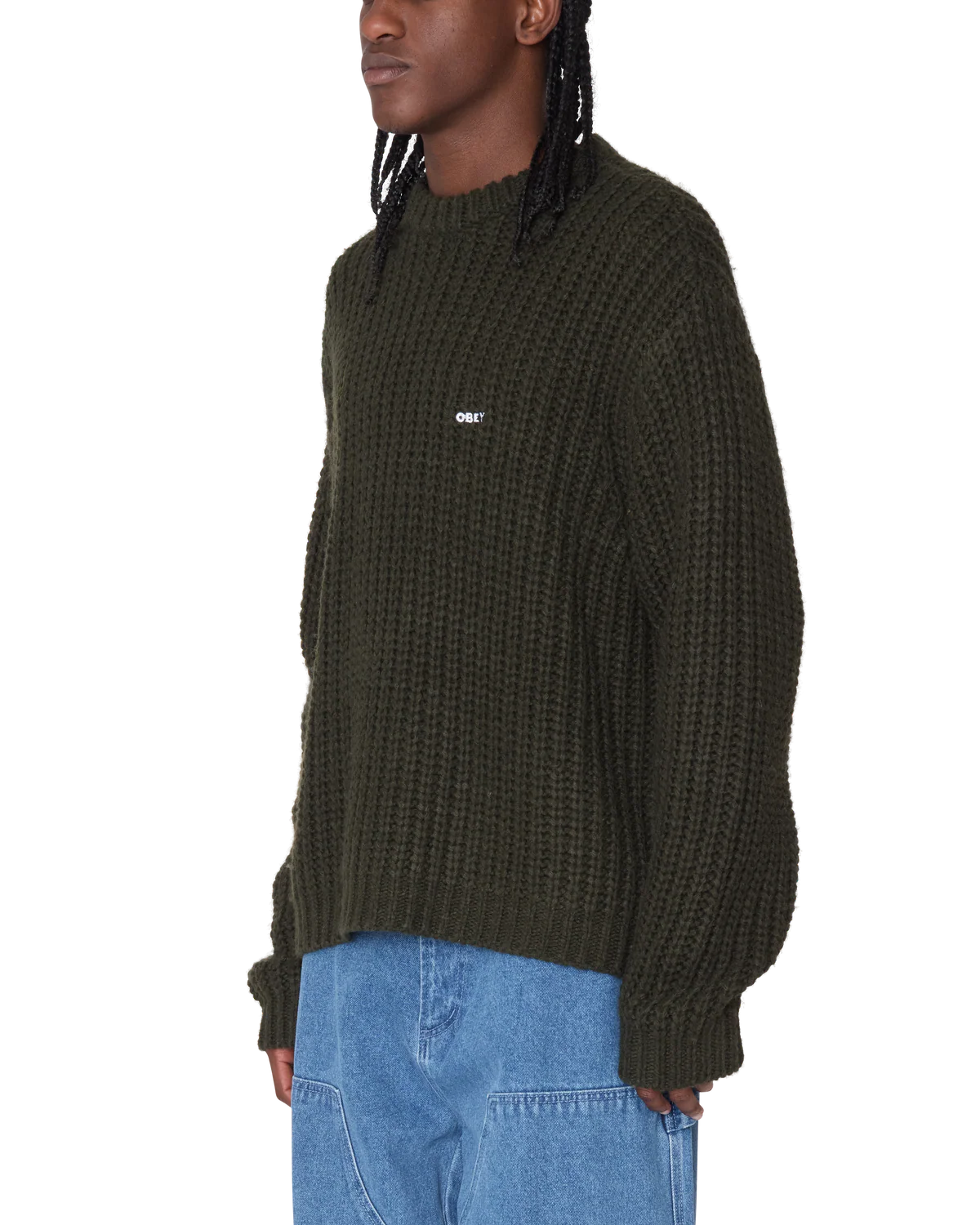 OBEY BOLD CHUNKY SWEATER