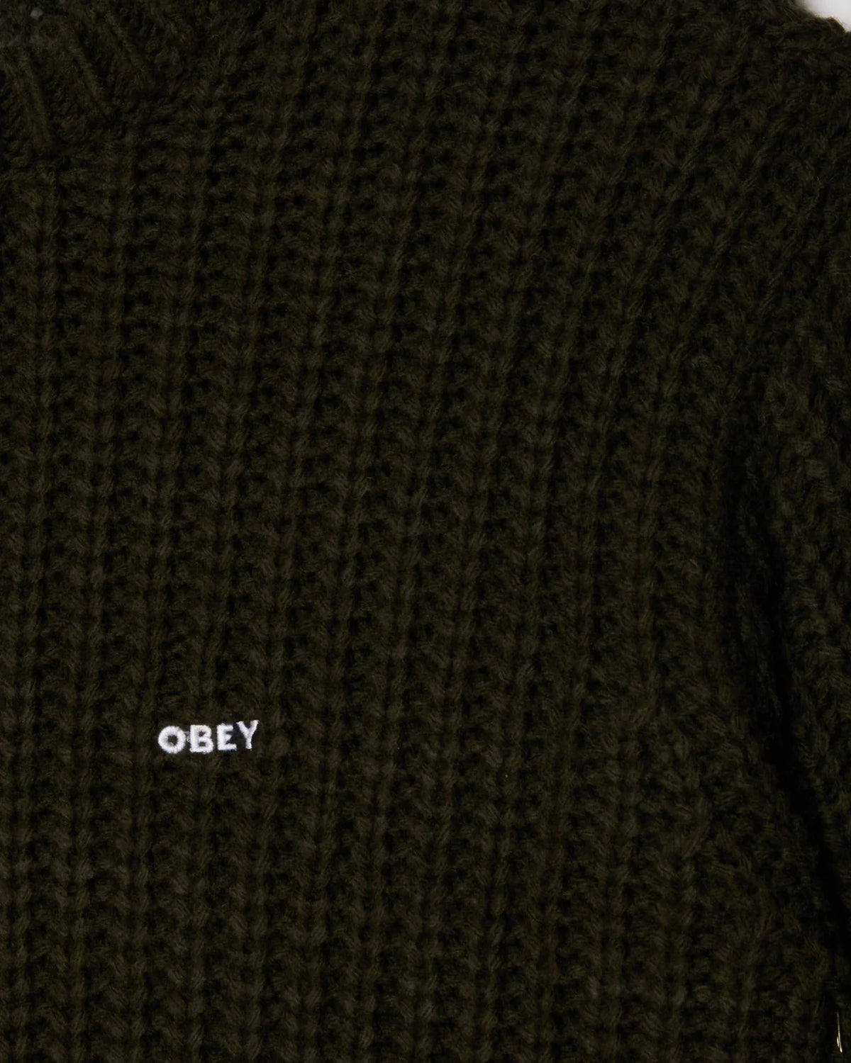 OBEY BOLD CHUNKY SWEATER