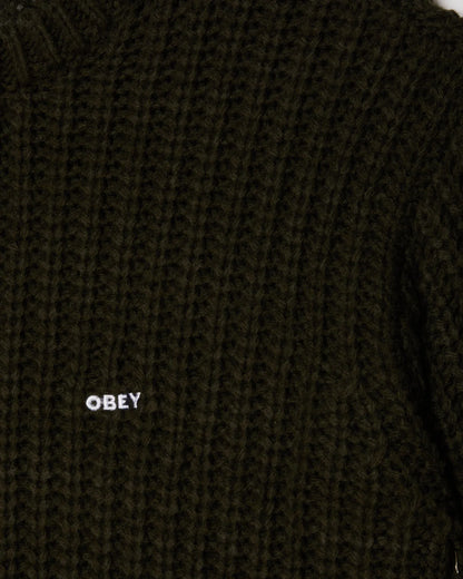 OBEY BOLD CHUNKY SWEATER