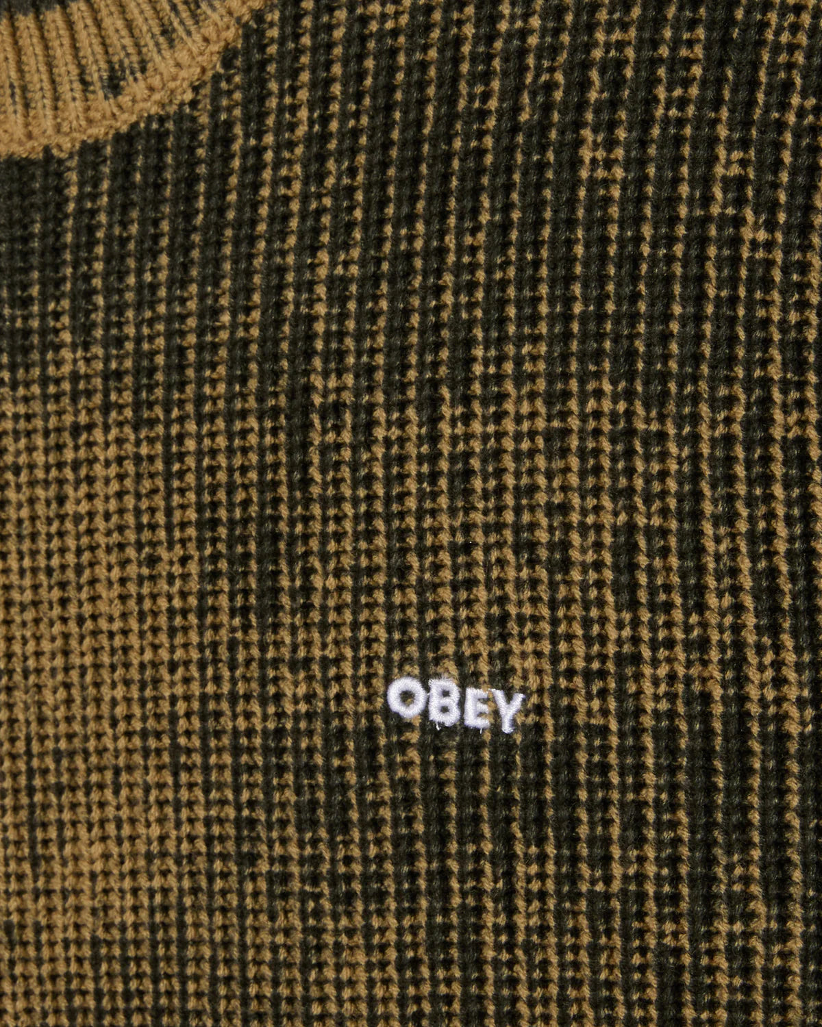 OBEY SPRAY EFFECT SWEATER