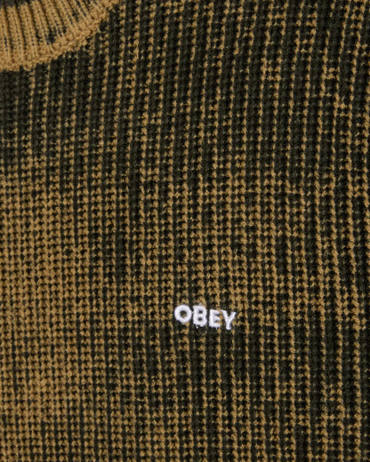 OBEY SPRAY EFFECT SWEATER