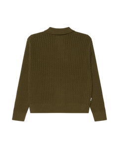 OBEY DUANE POLO SWEATER