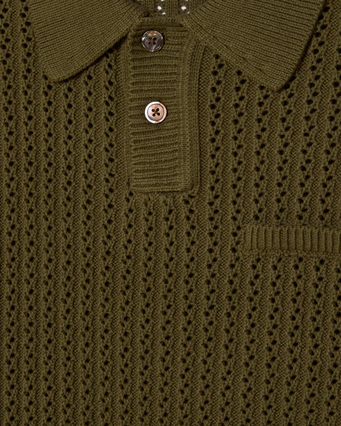 OBEY DUANE POLO SWEATER