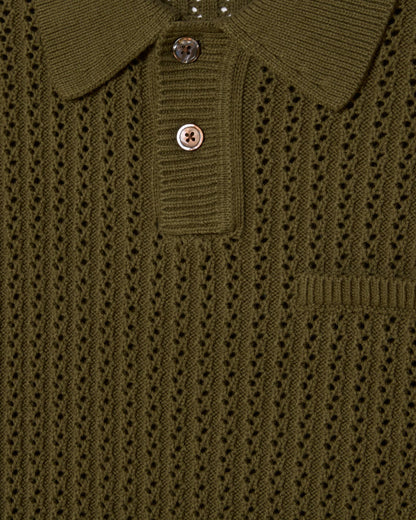 OBEY DUANE POLO SWEATER