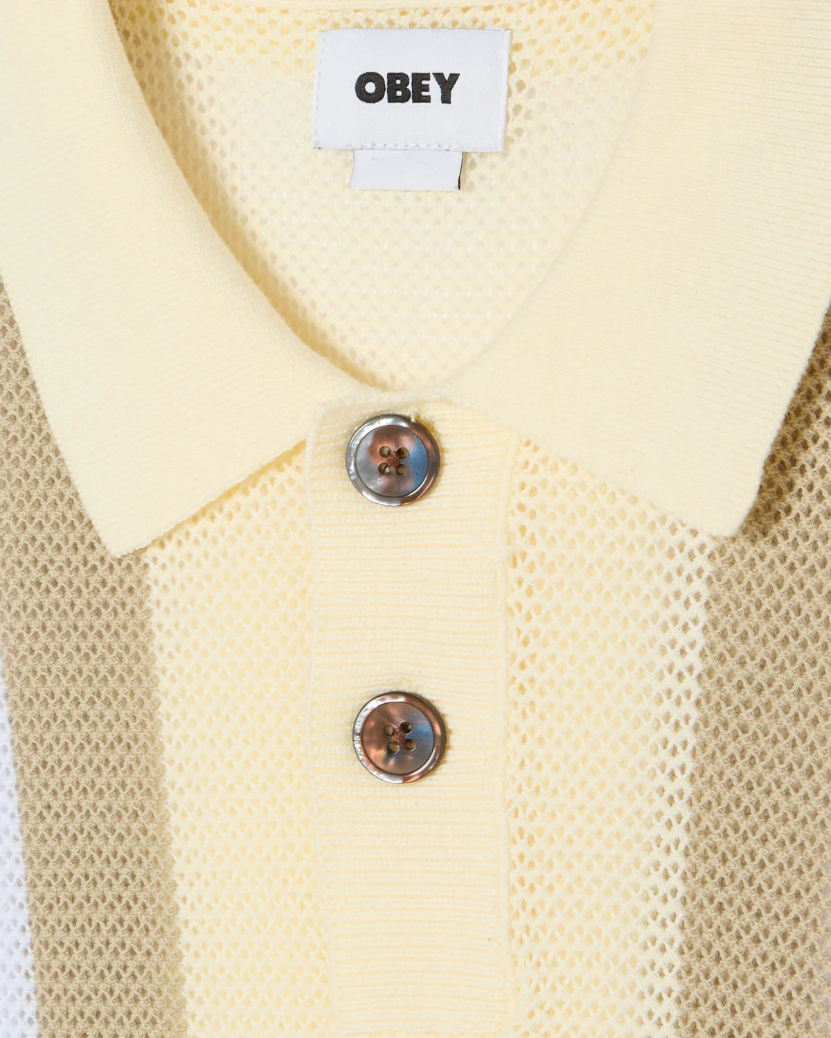 OBEY SETH POLO SWEATER