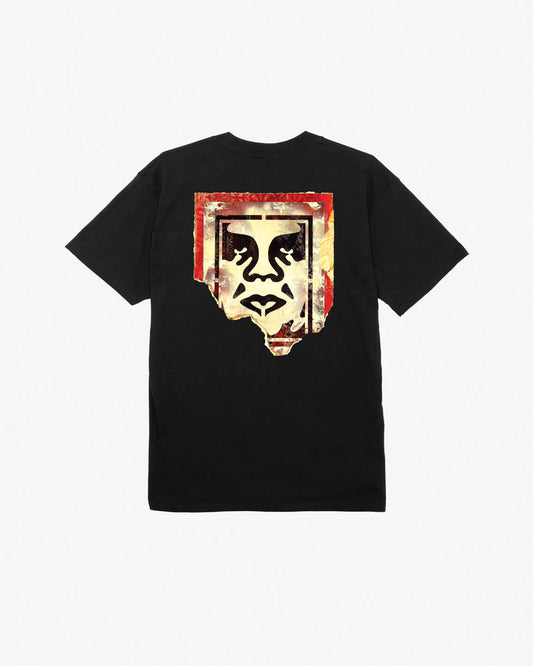 OBEY RIPPED ICON CLASSIC TEE
