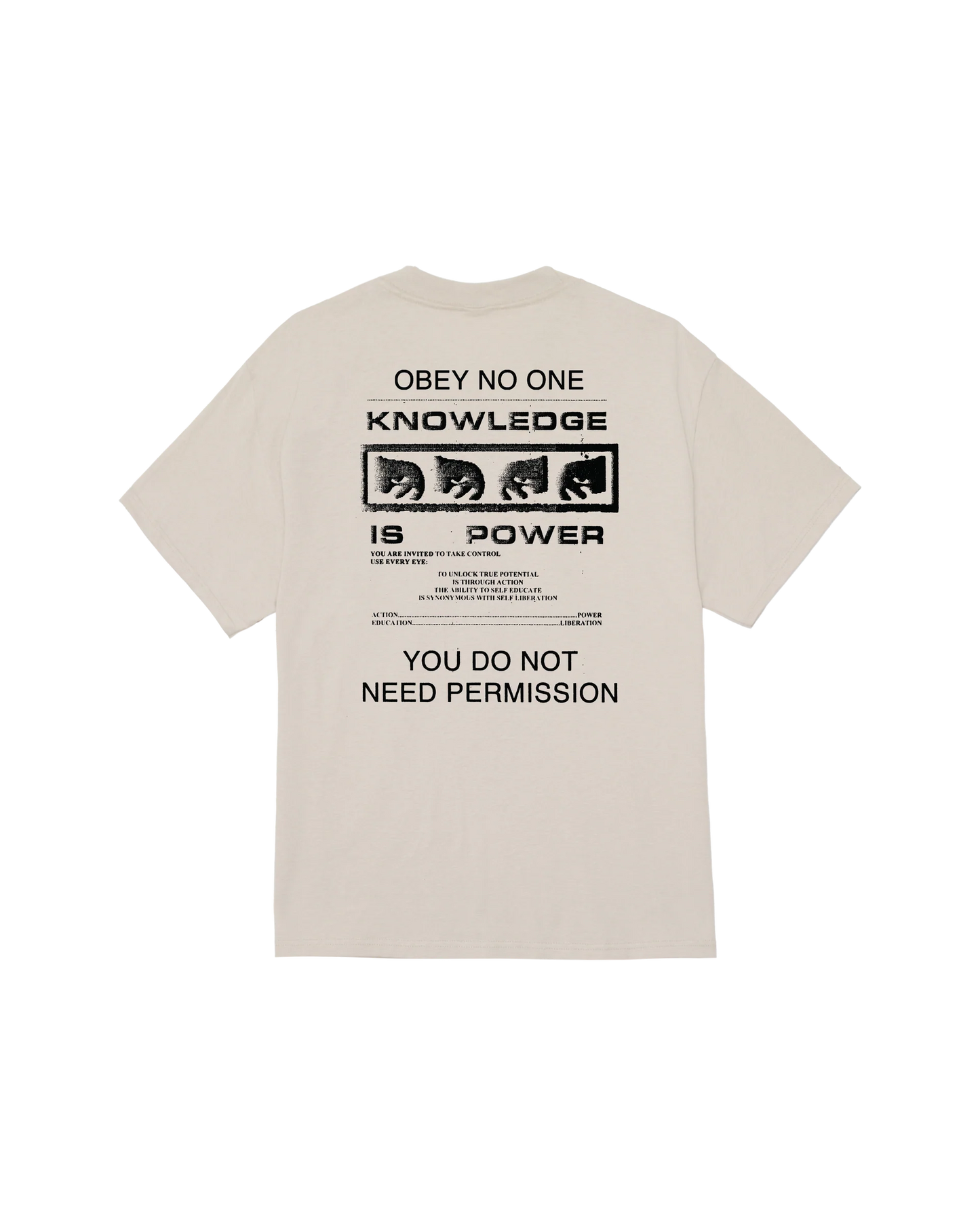 OBEY PERMISSION TEE