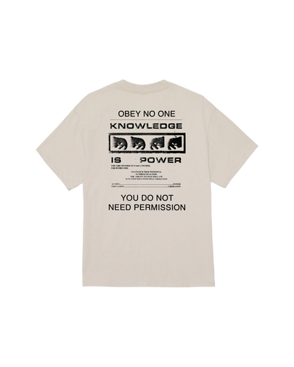 OBEY PERMISSION TEE