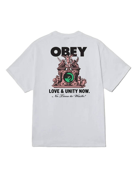 OBEY LOVE & UNITY NOW TEE
