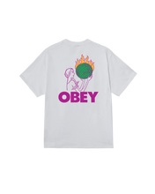 Carica l&#39;immagine nel visualizzatore di Gallery, OBEY WORLD IN FLAMES TEE
