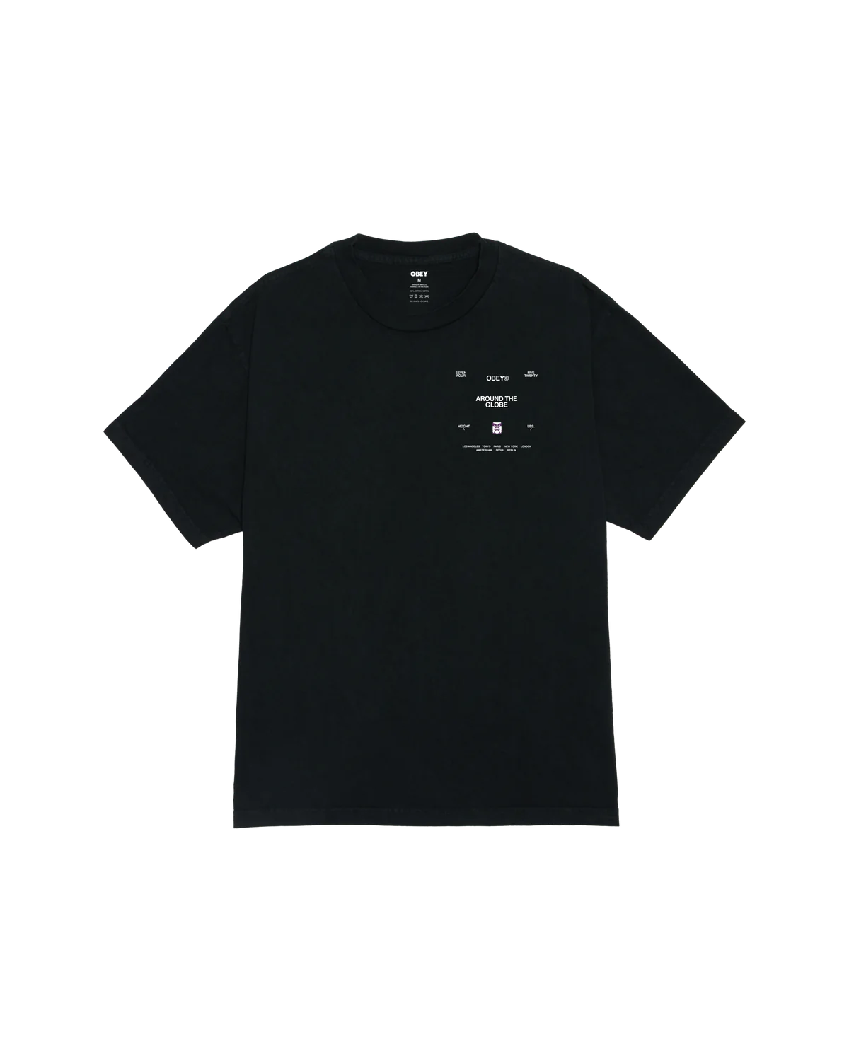 OBEY AROUND THE GLOBE TEE