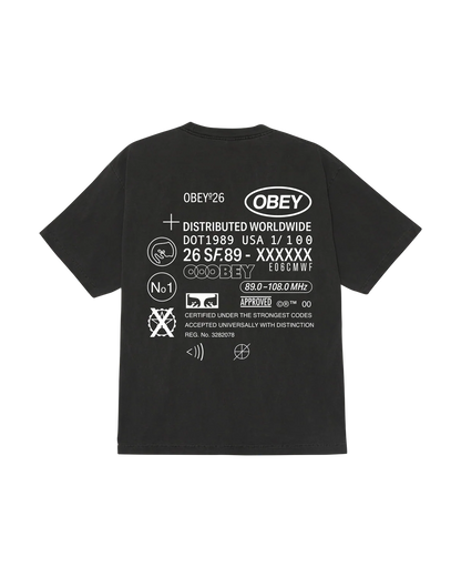 OBEY CODE TEE