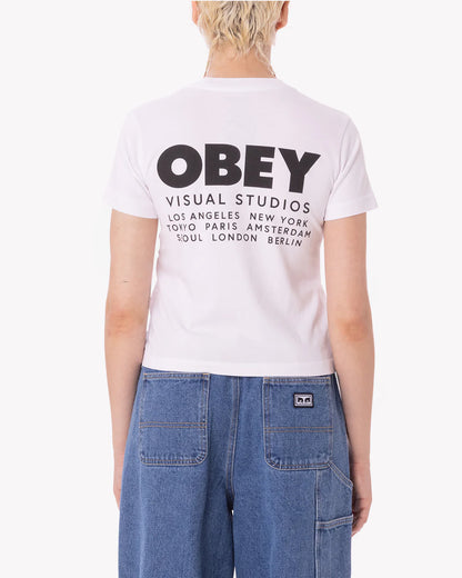 OBEY VISUAL STUDIOS KAYLIN TEE