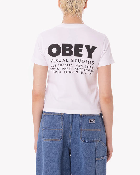 OBEY VISUAL STUDIOS KAYLIN TEE