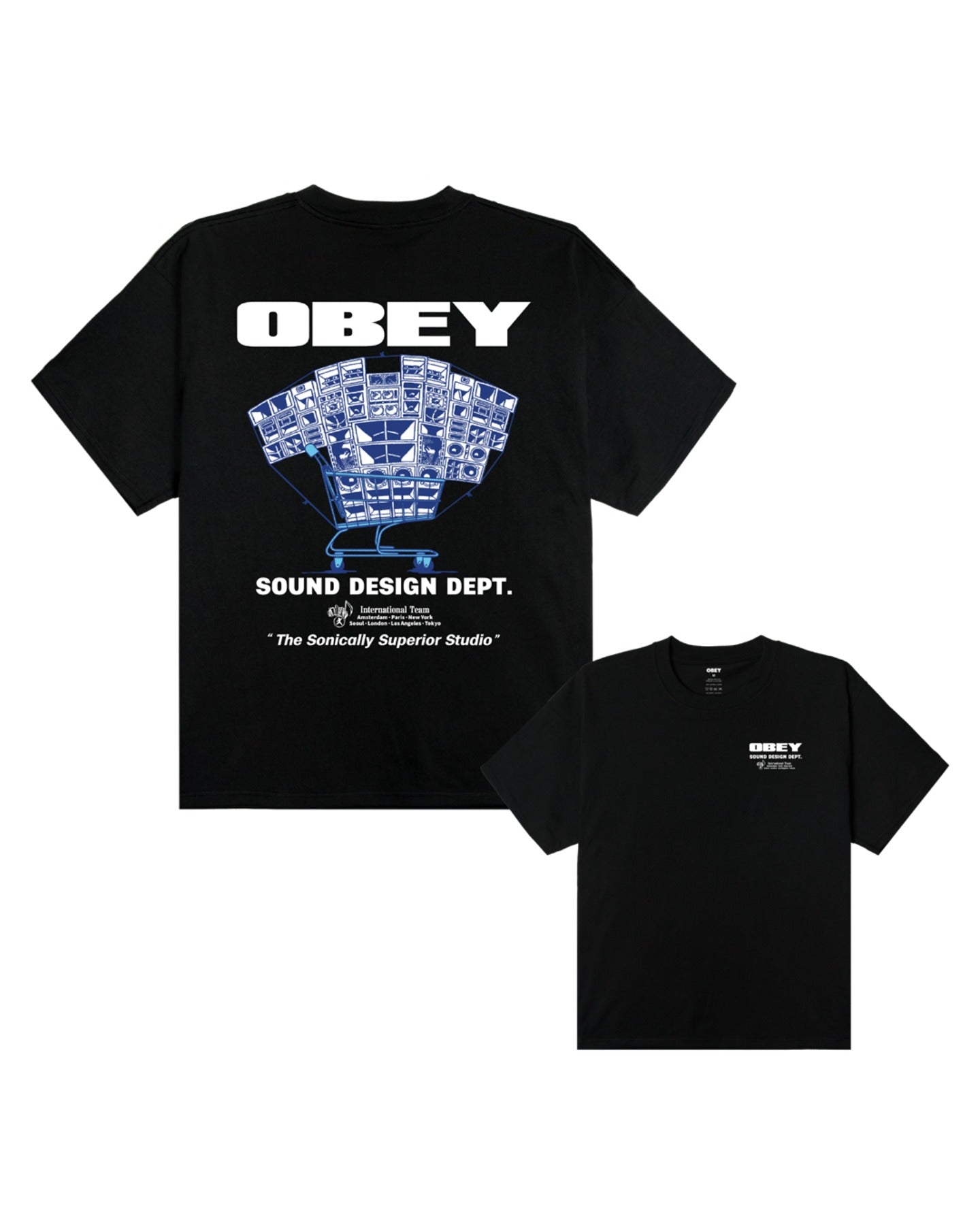 OBEY SOUND DESIGN DEPT. TEE