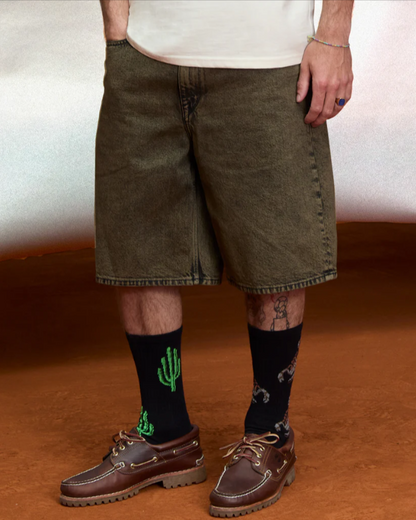 BILLOW DENIM SHORT 22