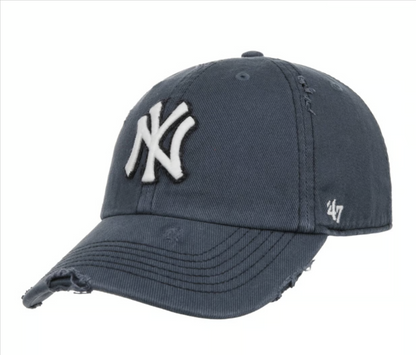 47 Cappellino Weathered Clean Up New York Yankees