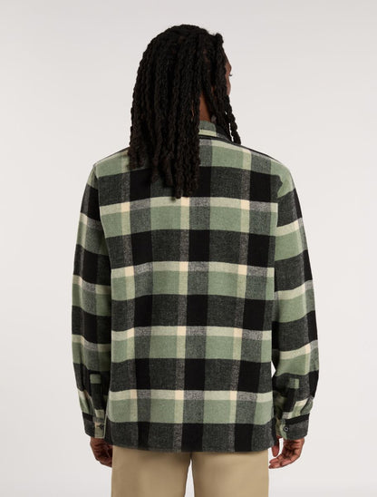 PLAID COALING LS SHIRT