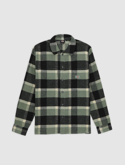 PLAID COALING LS SHIRT